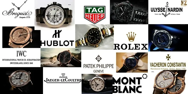 Top 7+ thương hiệu đồng hồ thời trang nổi tiếng thế giới